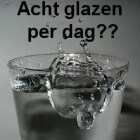 De mythe om acht glazen water per dag te drinken