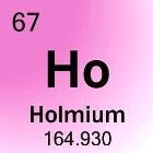 Holmium: Het element