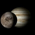 Het zonnestelsel: Ganymedes (maan Jupiter)