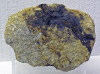 Natuurlijk selenium in zandsteen gevonden in een uraniummijn in New Mexico / Bron: James St. John, Wikimedia Commons (CC BY-2.0)