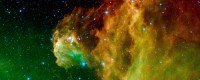De prachtige Orion nevel. In het hoofd (iets aan de linker kant van het midden) zie je de vorming van nieuwe sterren. / Bron: NASA, Wikimedia Commons (Publiek domein)