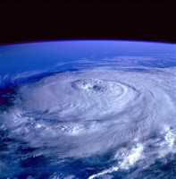 Een orkaan, gezien vanuit de ruimte / Bron: Tpsdave, Pixabay