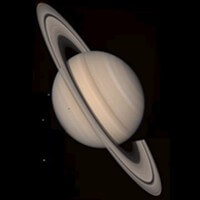 De ringen van een Saturnus zijn een anomalie wat de theorie van de G-constante betreft. / Bron: Publiek domein, Wikimedia Commons (PD)