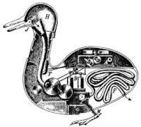 de eend van Vaucanson / Bron: Jacques de Vaucanson , Wikimedia Commons (Publiek domein)